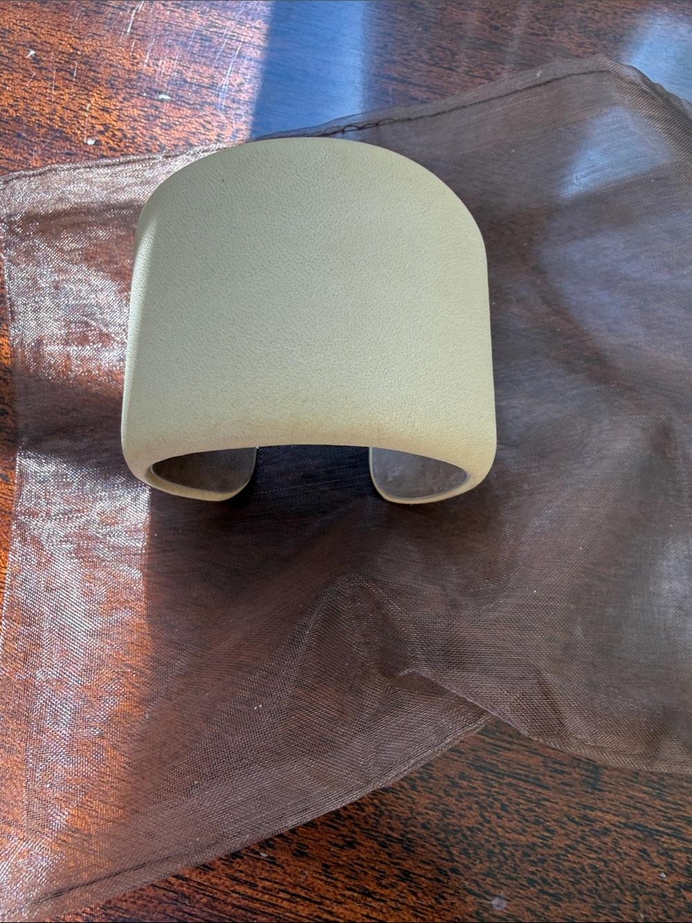 BRUNELLO CUCINELLI Leather Wrist Cuff Made in 🇮🇹 Italy. As is.
